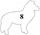 Vykrajovátko - formička pes střední 2674