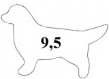 Vykrajovátko - formička pes velký 2673