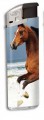Zapalovač Horse head - hnědý kůň na pláži
