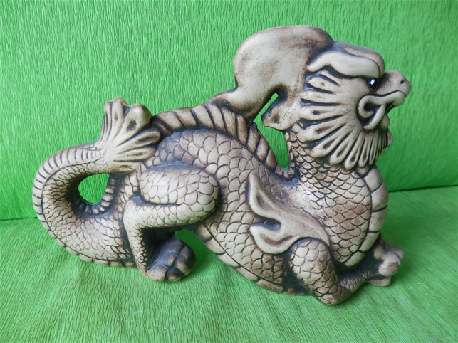Soška čínský drak