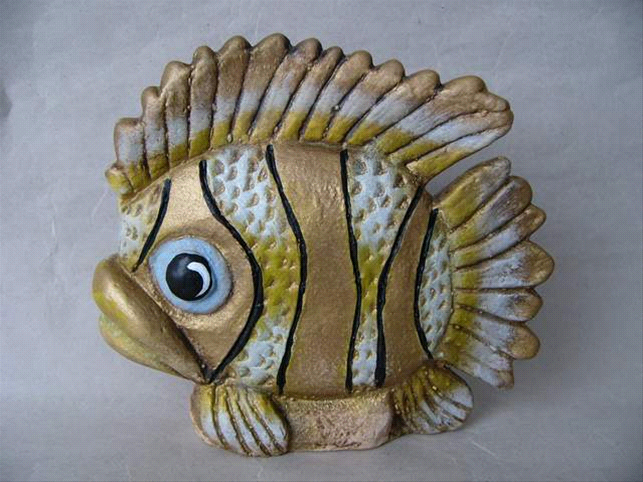 Soška zlatá rybka