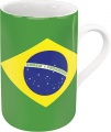 Hrnek s brazilskou vlajkou