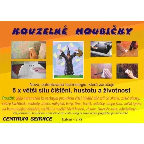 Kouzelná nano houbička CENTRUM SERVICE