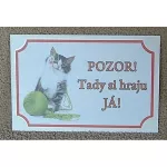 Tabulka Tady si hraju já