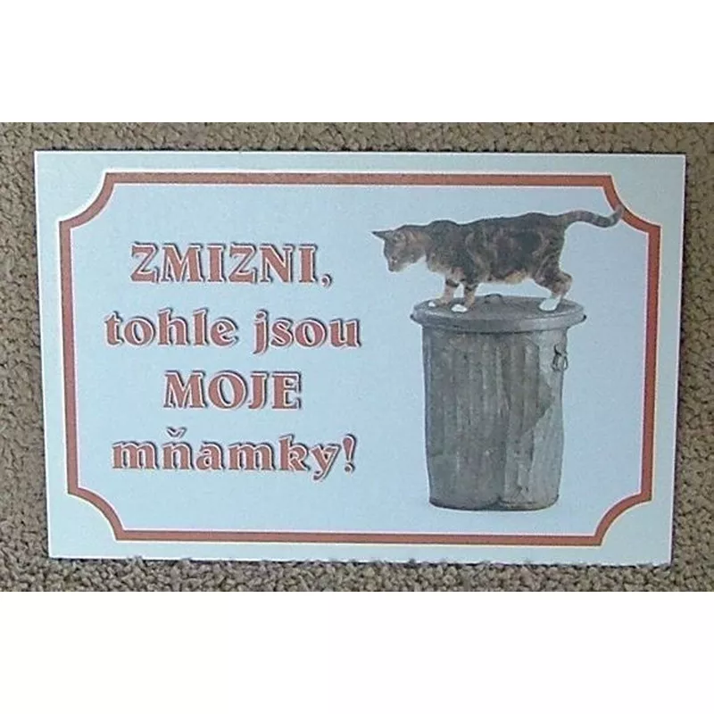 Tabulka kočka - moje mňamky