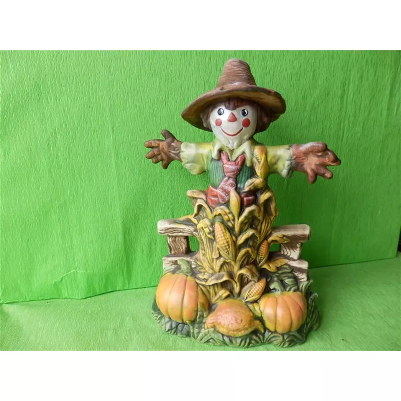 Strašák a Halloweenské dýně