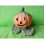 Halloweenská dýně - malá na nohách barevná