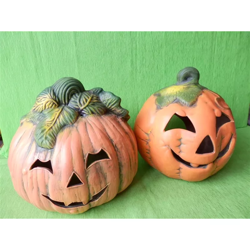 Halloweenská dýně střední barevná