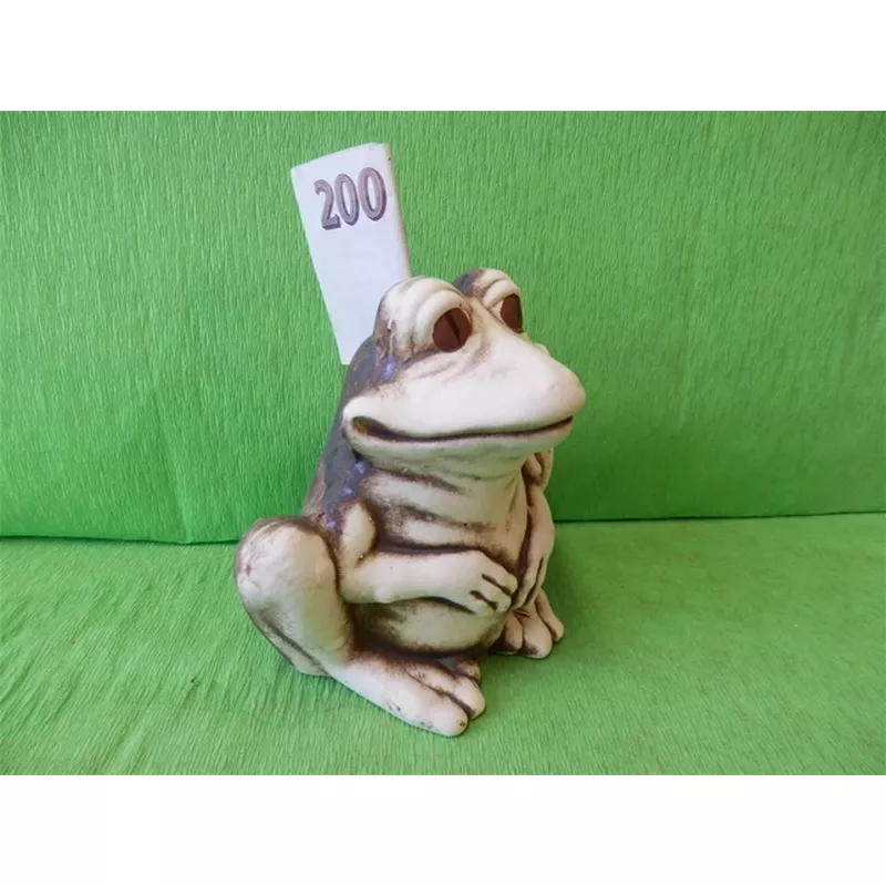 Pokladnička žabka natur