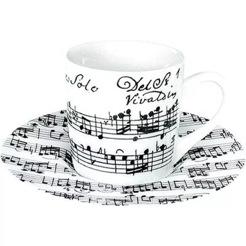 Vivaldi Libretto white - espresso