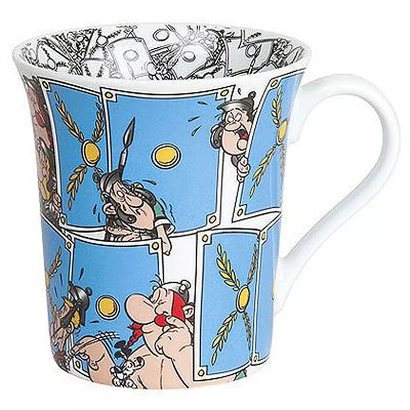 Asterix a Obelix Roman shields - hrnek