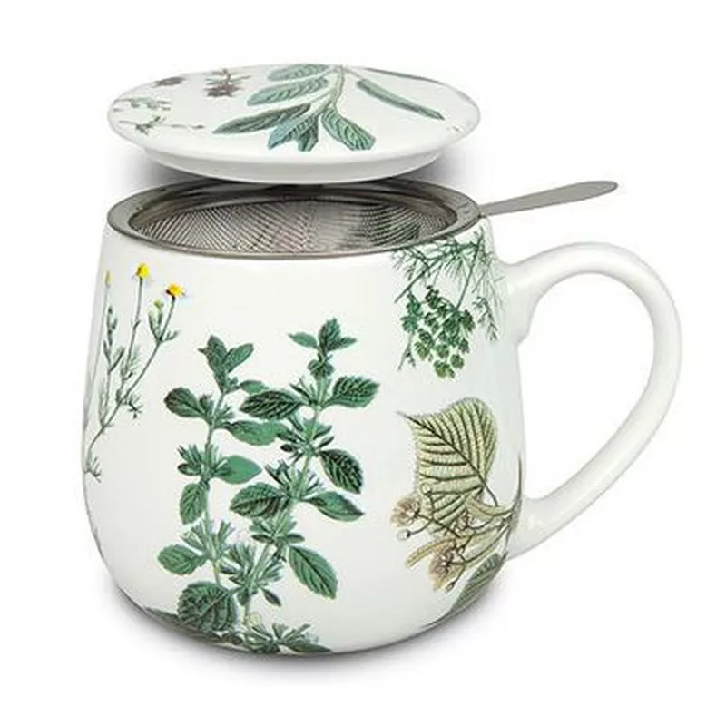 Hrnek se sítkem My favourite tea herbs