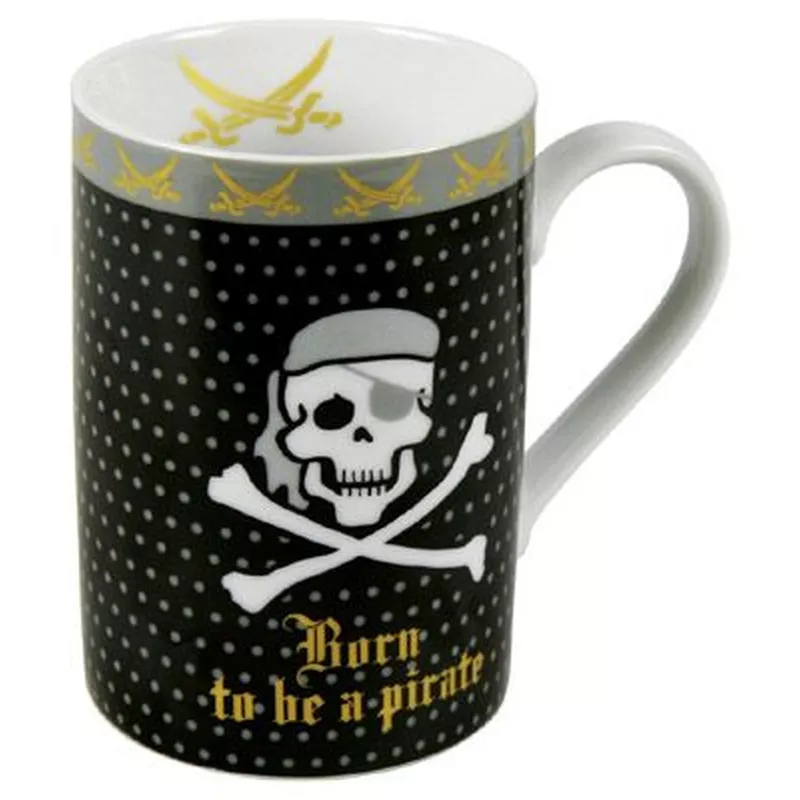 Hrnek Born to be a pirate