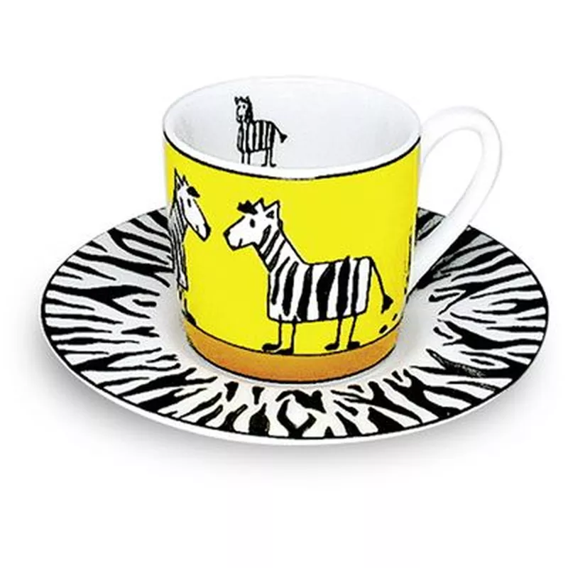 Hrnek Zebra/Zebra - espresso