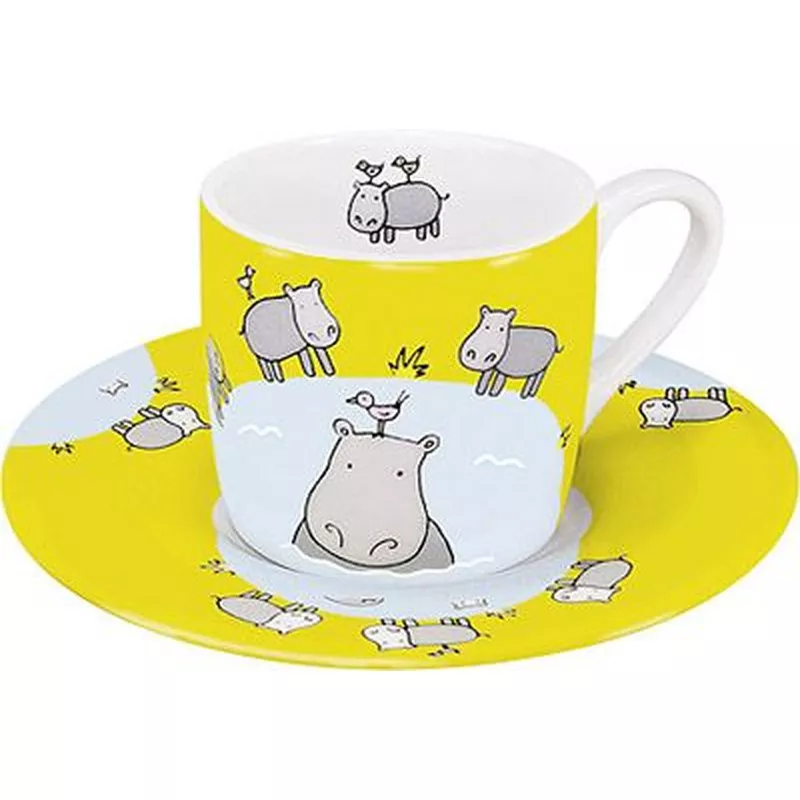 Hrnek Globetrotter/Hippo espresso - hroch