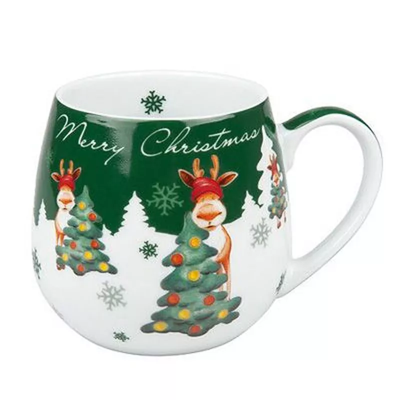 Hrnek Merry Christmas Elk - Veselé Vánoce
